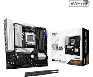 ASRock MB Sc AM5 B850M PRO RS WIFI, AMD B850, 4xDDR5, 1xDP, 1xHDMI, WiFi, mATX