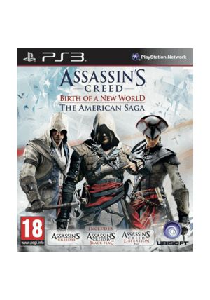 Assassins Creed: Birth of a New World – The American Saga Collection EN (PS3)