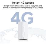 ASUS 4G-BE58, 4G WiFi Router, BE3600 Dual-band WiFi 7 (802.11be), 4G LTE FWA Home Router, 2.5G WAN/LAN Port, AiMesh