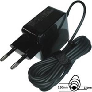 ASUS adaptér 33W, 19V, 2pin, W/O cord- pre Asus X451MA, X551MA, X751MA ( 5,5mmx2,5mm)
