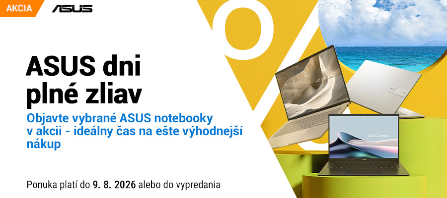 ASUS dni plné zliav