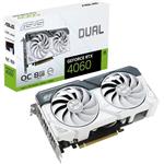 Asus Dual GeForce RTX 4060 White OC Edition 8GB GDDR6