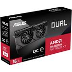 Asus Dual Radeon RX 7800 XT OC Edition 16GB GDDR6