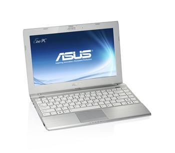ASUS Eee PC White 1225B 12" C60, 2048MB, 320GB WiFi, BT, CAM,WIN 7HP C