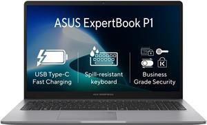 Asus ExpertBook P1, P1503CVA-S71151X, sivý