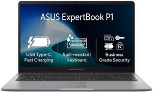 Asus ExpertBook P1, P1503CVA-S7C316512X, sivý