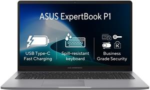 Asus ExpertBook P1, P1503CVA-S7I38512W, sivý