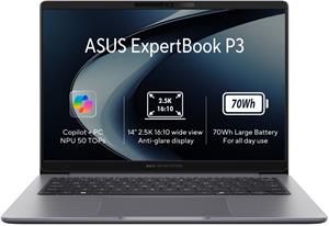 Asus ExpertBook P3, PM3406CKA-NZR516512W, Misty Grey
