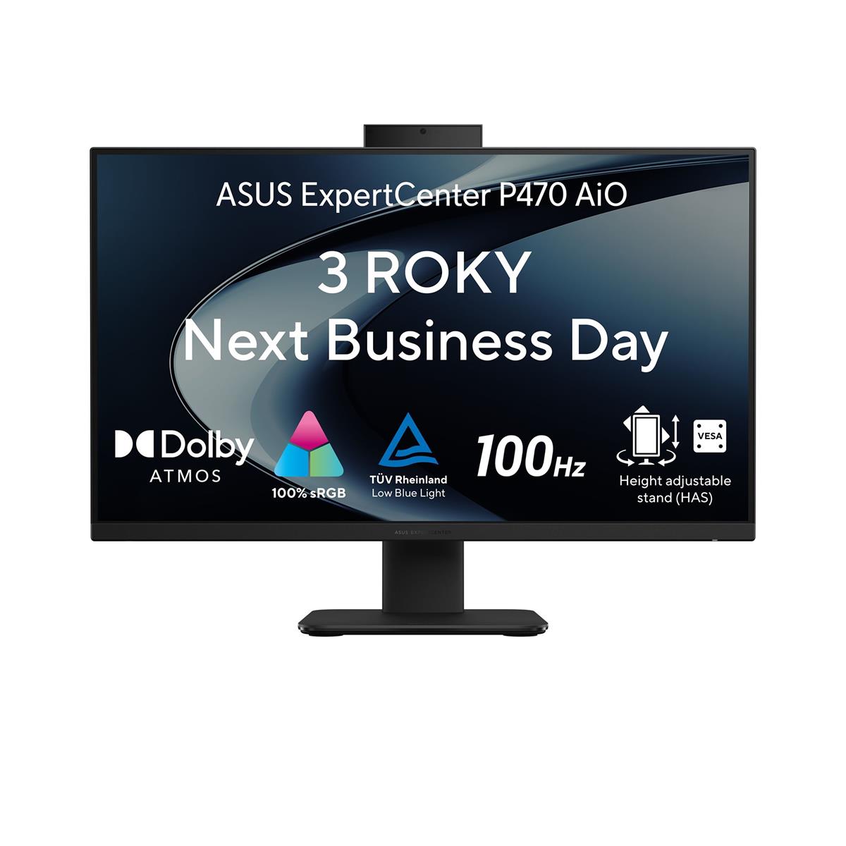 ASUS ExpertCenter/P470VAK-BPE048X/27"/FHD/i7-13620H/32GB/1TB/Intel int/W11P/Černá/3ROn-Site