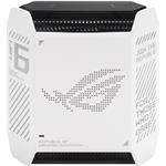 ASUS GT6 1-pack AX10000 ROG Rapture Wifi6, Tri-band Gaming Mesh System, biely