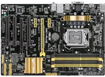 Asus h87 plus какие процессоры поддерживает