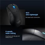 ASUS Herní myš ROG Harpe Ace Mini, Bezdrátová BT, RF 2.4GHz, černá