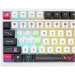 ASUS Klávesnice ROG Azoth X, mechanická klávesnica, Bluetooth, US, biela