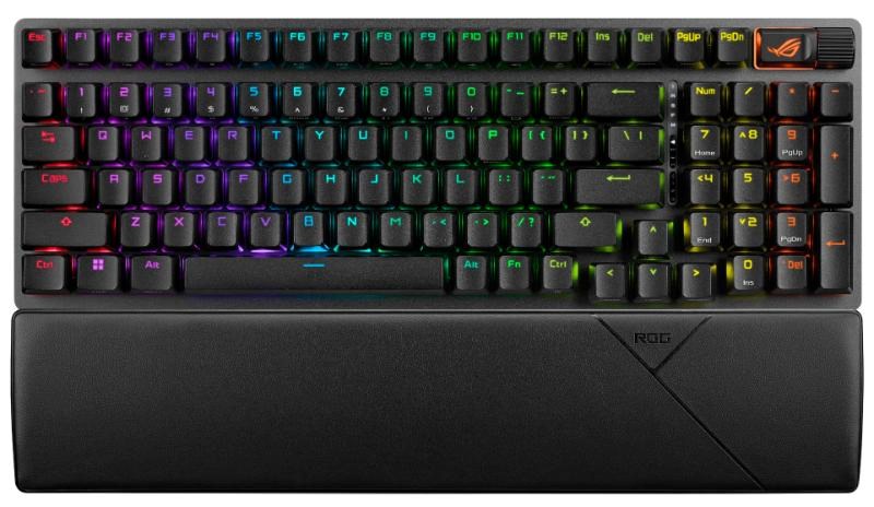 ASUS klávesnice ROG Strix Scope II 96 Wireless (ROG RX RED / PBT) - US