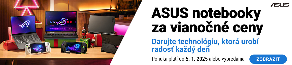 ASUS Notebook za Vianočné ceny