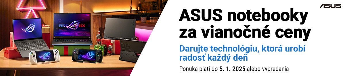 ASUS Notebook za Vianočné ceny