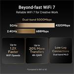 ASUS ProArt Router PRT-BE5000 Dual-Band WiFi 7 (802.11be)