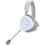 Asus ROG DELTA II, bezdrôtové slúchadlá, biele