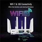 ASUS ROG Rapture GT-BE19000AI, Tri-band Gaming Router, WiFi 7, 802.11be, AiMesh