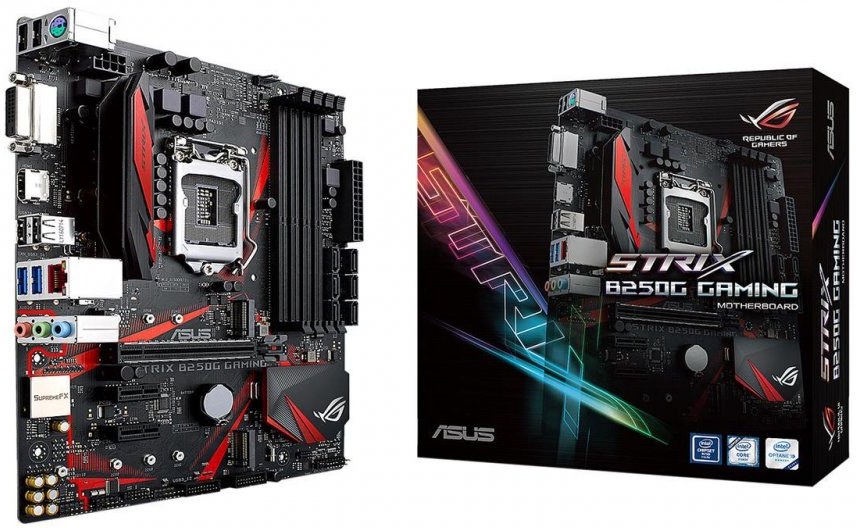 Asus strix b250g gaming подключение