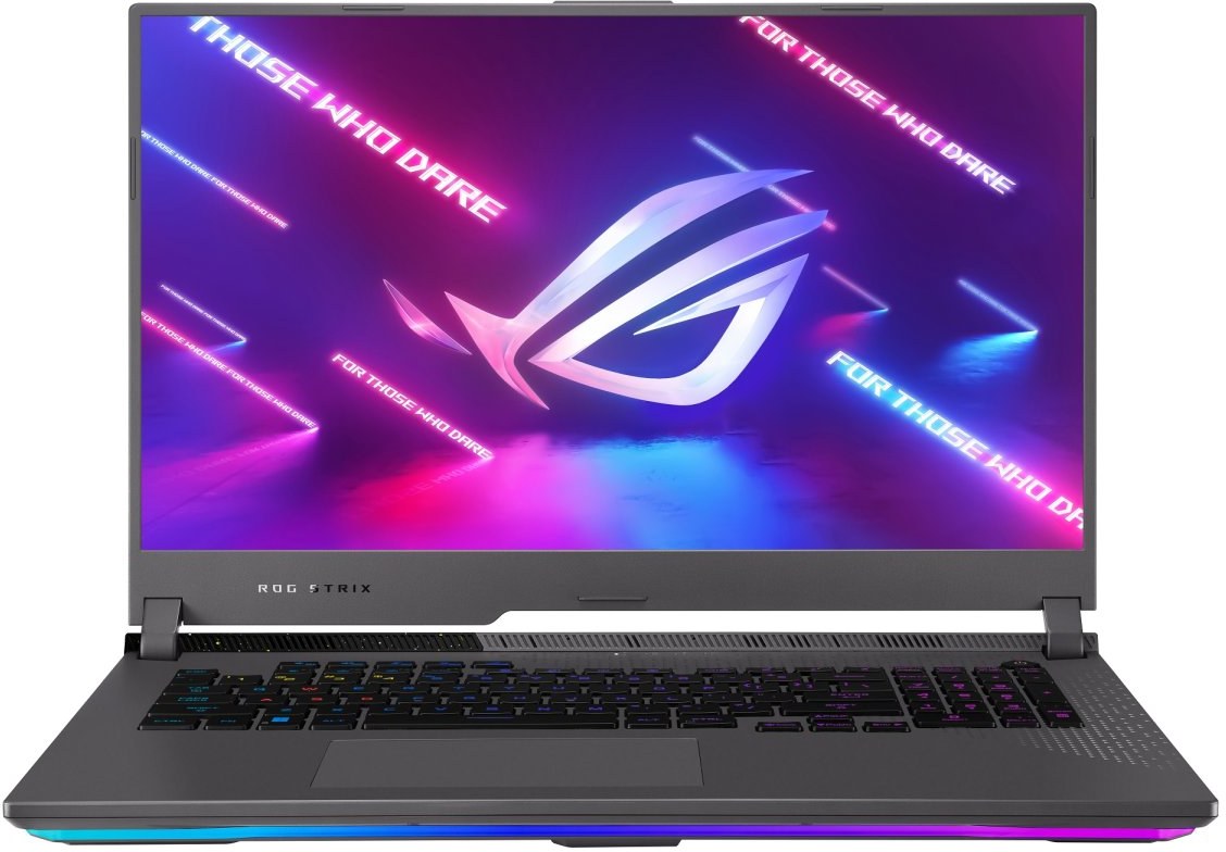 Asus ROG Strix G17 G713RM-KH011W, sivý, rozbalené
