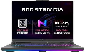 Asus ROG Strix G18, G814PM-TT091Z, sivý