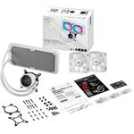 ASUS ROG STRIX LC III 240 WHITE EDITION, ARGB, biely