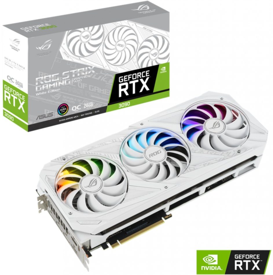 ASUS ROG-STRIX-RTX3090-O24G-WHITE