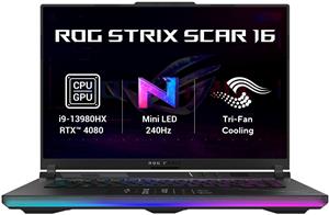 Asus ROG Strix SCAR 16 G634JZ-NEBULA042W, čierny