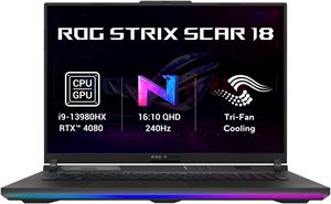 Asus ROG Strix SCAR 18, G834JZ-NEBULA020W, čierny