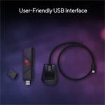 ASUS ROG USB-BE92 BE6500 USB WiFi 7 Adapter