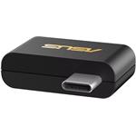 ASUS ROG USB-BE93, trojpásmový mini USB adaptér BE6500 WiFi7, 6GHz, 4096-QAM, PnP, USB-C 3.0