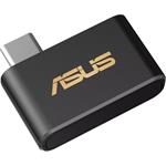 ASUS ROG USB-BE93, trojpásmový mini USB adaptér BE6500 WiFi7, 6GHz, 4096-QAM, PnP, USB-C 3.0
