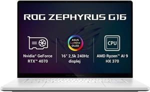 Asus ROG Zephyrus G16, GA605WI-NEBULA016W, biely