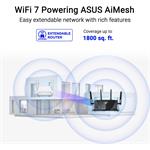 ASUS Router RT-BE58 GO, WiFi 7 Router, AiMesh, 1xWAN, 1xLAN, 1xUSB-A