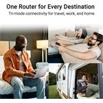 ASUS Router RT-BE58 GO, WiFi 7 Router, AiMesh, 1xWAN, 1xLAN, 1xUSB-A