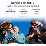 ASUS Router RT-BE58 GO, WiFi 7 Router, AiMesh, 1xWAN, 1xLAN, 1xUSB-A