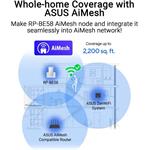 ASUS RP-BE58, BE3600 Dual-Band WiFi 7 (802.11be) extender, biely