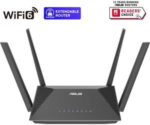 ASUS RT-AX52 Pro, (AX3000) Dual Band WiFi 6 Extendable Router, (rozbalené)