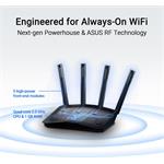 ASUS RT-BE59, WiFi 7 Extendable Router, AiMesh, 1x WAN, 4x LAN