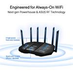 ASUS RT-BE90U, BE9400 Tri-band WiFi 7 (802.11be) AiMesh Extendable Router
