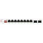 ASUS switch QG-U1080, 8x 2.5G RJ45, 2x 10G SFP+