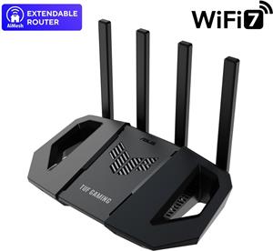 ASUS TUF-BE3600 (BE3600) V2, WiFi 7 Extendable Gaming Router, 2.5G porty, AiMesh