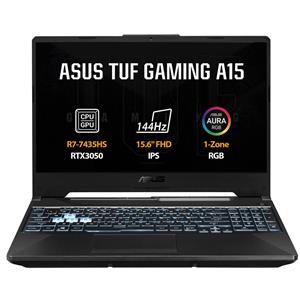 ASUS TUF Gaming A15/FA506NCR-HN177/R7-7435HS/15,6"/FHD/16GB/1TB SSD/RTX 3050/bez OS/Black/2R
