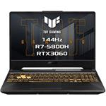 Asus TUF Gaming A15 FA506QM-HN077T, sivý