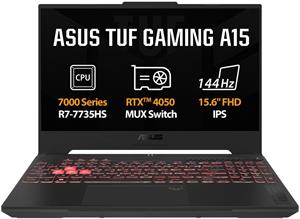 Asus TUF Gaming A15 FA507NU-LP045W, sivý