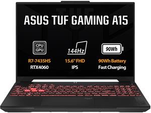 Asus TUF Gaming A15, FA507NV-LP025W, Mecha Gray
