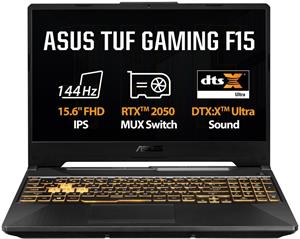 Asus TUF Gaming F15, FX506HF-HN016W, čierny, (rozbalené)