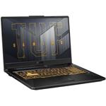 Asus TUF Gaming F17, FX706HC-HX007W, sivý