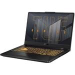 Asus TUF Gaming F17, FX706HC-HX007W, sivý